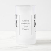 Gepersonaliseerde billet mama met sentimentele quo matglas bierpul (Center)