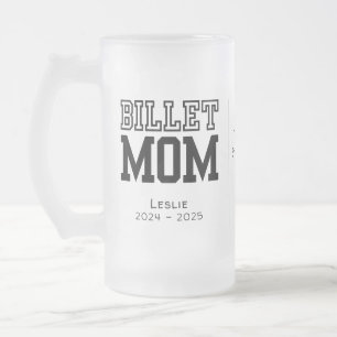 Gepersonaliseerde billet mama met sentimentele quo matglas bierpul
