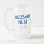 Gepersonaliseerde billet mama met sentimentele quo matglas bierpul (Links)