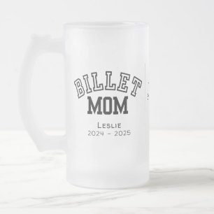 Gepersonaliseerde billet mama met sentimentele quo matglas bierpul