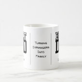 Gepersonaliseerde billet papa met sentimentele quo koffiemok (Center)