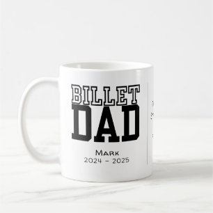Gepersonaliseerde billet papa met sentimentele quo koffiemok