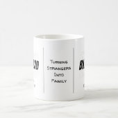 Gepersonaliseerde billet papa met sentimentele quo koffiemok (Center)