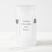 Gepersonaliseerde billet papa met sentimentele quo matglas bierpul (Center)