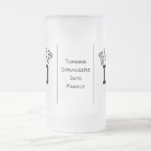 Gepersonaliseerde billet papa met sentimentele quo matglas bierpul (Center)