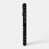 Gepersonaliseerde binaire code iPhone 16 hoesje (Linkerkant)