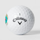 Gepersonaliseerde Birdie - Callaway Warbird Golf B Golfballen (Logo)