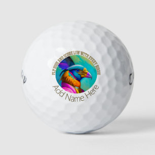 Gepersonaliseerde Birdie - Callaway Warbird Golf B Golfballen