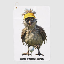 Gepersonaliseerde Birdies maken - Golfhanddoek