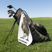 Gepersonaliseerde Birdies maken - Golfhanddoek (Groen)