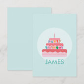 Gepersonaliseerde Birthday Kaart (Voorkant / Achterkant)