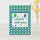 Gepersonaliseerde Birthday-kaart voor oom Kaart (Gele Bloem)