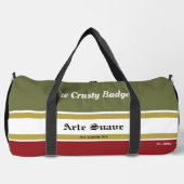 Gepersonaliseerde BJJ Arte Suave Jiu Jitsu rood gr Plunjezak (Voorkant)