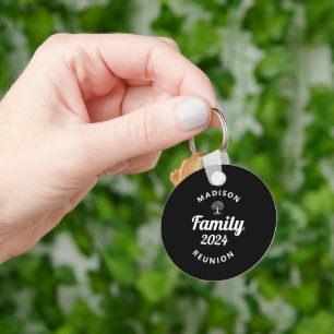 Gepersonaliseerde Black Family Reunion 2024 Matchi Sleutelhanger