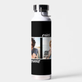 Gepersonaliseerde Black Grunge You Rock My World F Waterfles (Links)