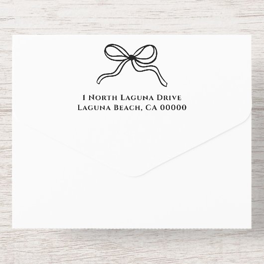 Gepersonaliseerde Black White Silver Holiday Party All In One Uitnodiging (Achterzijde)