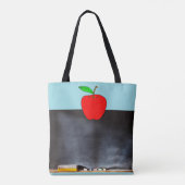 Gepersonaliseerde Blackboard-Canvas tas met de naa (Achterkant)