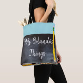 Gepersonaliseerde Blackboard-Canvas tas met de naa (Dichtbij)