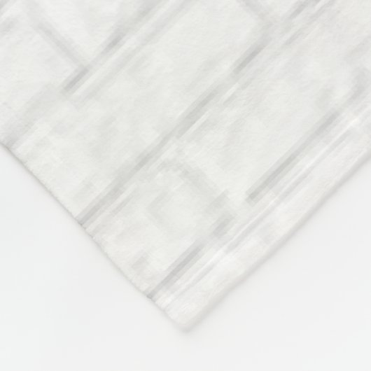 Gepersonaliseerde blauw en wit honkbal t-ball fleece deken (Hoek)