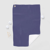 Gepersonaliseerde blauwe golfhanddoek (Insitu)