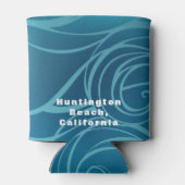 Gepersonaliseerde blauwe haaienweekend Surf Blikjeskoeler (Achterkant)