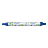 Gepersonaliseerde blauwe hortensia pen (Voorkant)