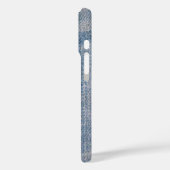 gepersonaliseerde blauwe jeans Case-Mate iPhone case (Achterkant / Links)