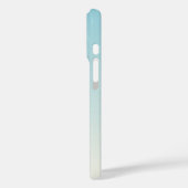 Gepersonaliseerde blauwe minimalist Case-Mate iPhone case (Achterkant / Links)