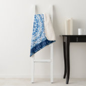 Gepersonaliseerde Blauwe Steen Mandala Sherpa Deken (In situ)