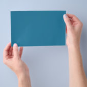 Gepersonaliseerde Blauwgroen Blue Flyer voor elke  (Hand)