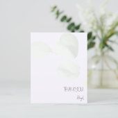 Gepersonaliseerde Bleke lavendel eucalyptus bruilo (Staand voorkant)