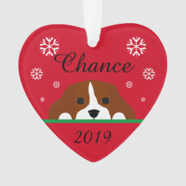 Gepersonaliseerde Blenheim Cavalier King Charles Ornament