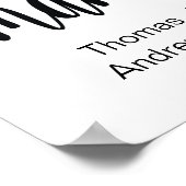 Gepersonaliseerde "Blessed Mama Gift" voor Kinder  Poster (Hoek)