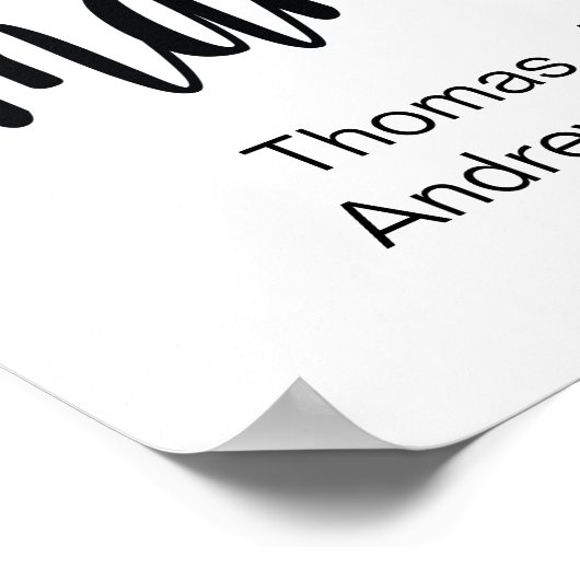 Gepersonaliseerde "Blessed Mama Gift" voor Kinder  Poster (Hoek)