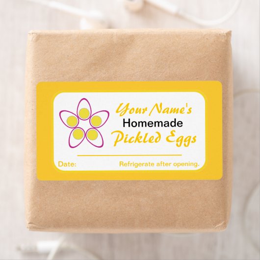 Gepersonaliseerde bliksetiketten voor gespeende ka etiket (Insitu)