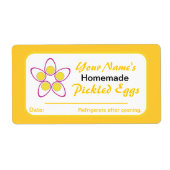 Gepersonaliseerde bliksetiketten voor gespeende ka etiket (Voorkant)