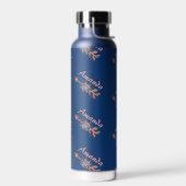 Gepersonaliseerde bloem pijlen waterfles (Links)