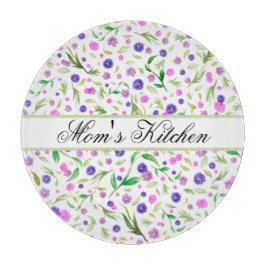 Gepersonaliseerde Bloem Snijplank – Natuur Gift