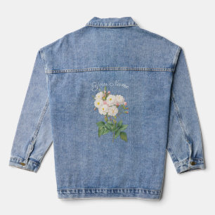 GEPERSONALISEERDE BLOEMEN BOEKET DENIM JACKET