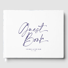 Gepersonaliseerde Bloemen bruiloft gastenboek