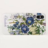 Gepersonaliseerde bloemen Case-Mate iPhone case (Achterkant (horizontaal))