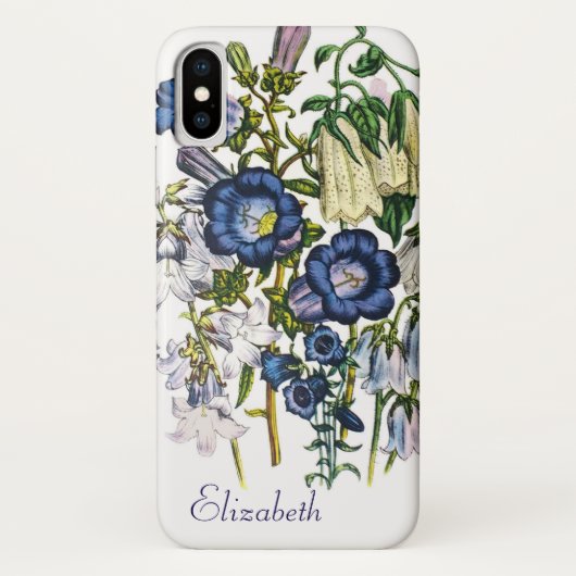 Gepersonaliseerde bloemen Case-Mate iPhone case (Achterkant)