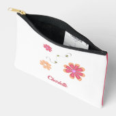 Gepersonaliseerde bloemen en bijen gymnastische so etui (Open)