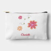 Gepersonaliseerde bloemen en bijen gymnastische so etui (Voorkant)