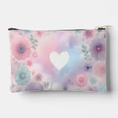 Gepersonaliseerde bloemen en hart etui (Achterkant)