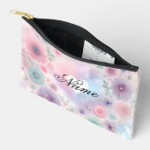 Gepersonaliseerde bloemen en hart etui (Open)