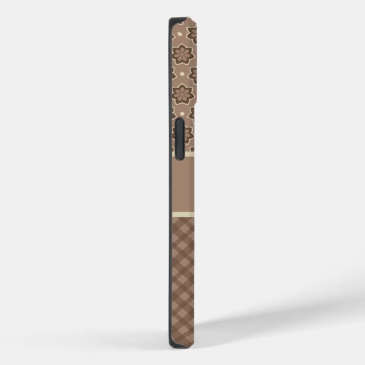 Gepersonaliseerde Bloemen en het Geval van de Tele Case-Mate iPhone Case (Achterkant / Rechts)