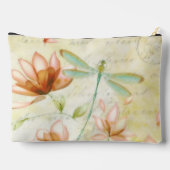 Gepersonaliseerde bloemen en libellen etui (Achterkant)