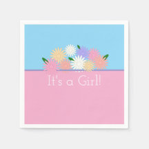 Gepersonaliseerde Bloemen Het is een Baby Meisje R