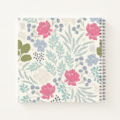 Gepersonaliseerde Bloemen Leuke Ideeën Notitieboek (Achterkant)